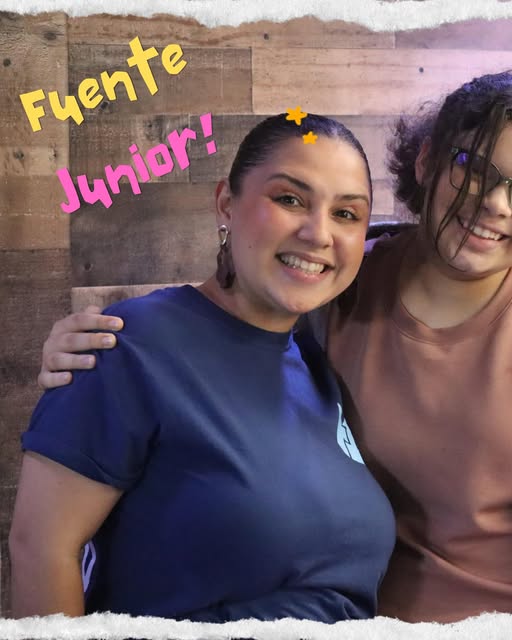 Integrantes de Fuente Junior compartiendo juntas